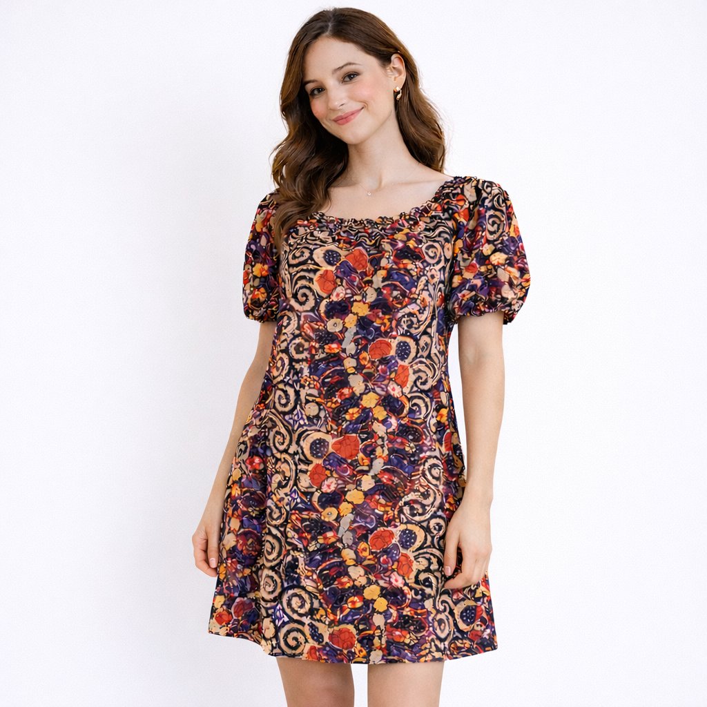 Yasb You Are So Beautiful Anthropologie Floral Silk Dress S